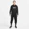 NIKE F.C. Fußball Hoodie Herren black/white/white S