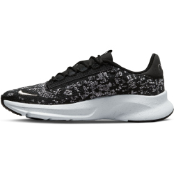 NIKE SuperRep Go 3 Flyknit "Next Nature" Trainingsschuhe Damen black/metallic silver-white 41