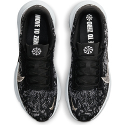 NIKE SuperRep Go 3 Flyknit "Next Nature" Trainingsschuhe Damen black/metallic silver-white 41