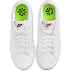 NIKE Court Legacy Next Nature Sneaker Damen white/white-black-volt 43