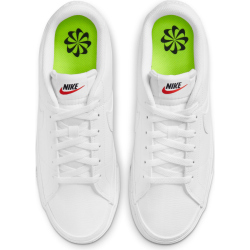 NIKE Court Legacy Next Nature Sneaker Damen white/white-black-volt 35.5