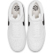 NIKE Court Vision Mid-Top Sneaker Herren white/black-white 45