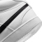 NIKE Court Vision Mid-Top Sneaker Herren white/black-white 45