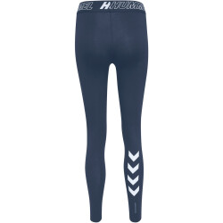 hummel hmlTE MAJA Mid Waist Tights Damen insignia blue L