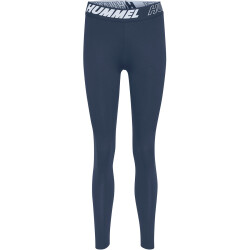 hummel hmlTE MAJA Mid Waist Tights Damen insignia blue L