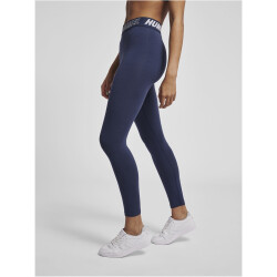 hummel hmlTE MAJA Mid Waist Tights Damen insignia blue L