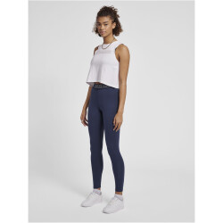 hummel hmlTE MAJA Mid Waist Tights Damen insignia blue L