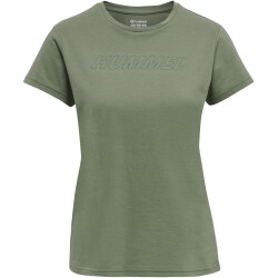 hummel hmlTE CALI Fitnessshirt Damen lily pad XS