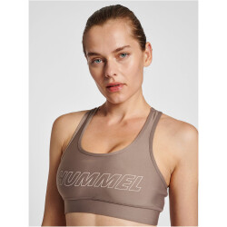 hummel hmlTE TOLA Sport-BH Damen driftwood L