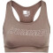 hummel hmlTE TOLA Sport-BH Damen driftwood XL