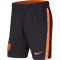 NIKE Niederlande 2020 Stadium Away Fu&szlig;ballshorts Herren black/safety orange S