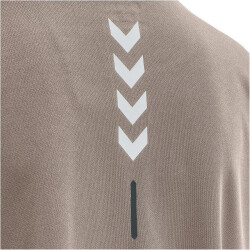 hummel hmlTE TOLA Mesh Fitnesshirt Damen chateau gray L