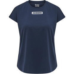 hummel hmlTE TOLA Mesh Fitnesshirt Damen insignia blue L
