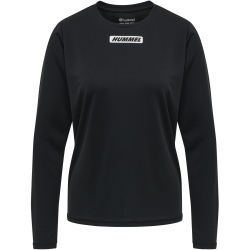 hummel hmlTE TOLA Mesh langarm Fitnesshirt Damen black M