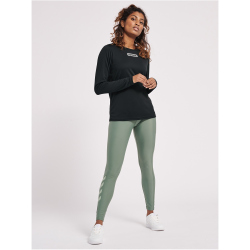 hummel hmlTE TOLA Mesh langarm Fitnesshirt Damen black M