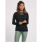 hummel hmlTE TOLA Mesh langarm Fitnesshirt Damen black M