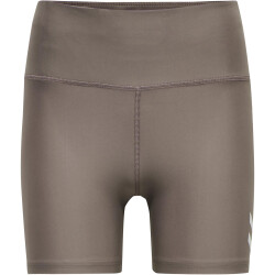 hummel hmlTE TOLA High-Waist Shorts Tights Damen driftwood L