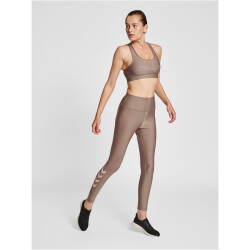 hummel hmlTE TOLA High-Waist Tights Damen driftwood L