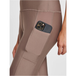 hummel hmlTE TOLA High-Waist Tights Damen driftwood L