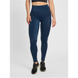hummel hmlTE TOLA High-Waist Tights Damen insignia blue M