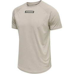 hummel hmlTE TOPAZ Mesh Fitnessshirt Herren chateau gray XXL