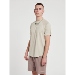 hummel hmlTE TOPAZ Mesh Fitnessshirt Herren chateau gray XXL