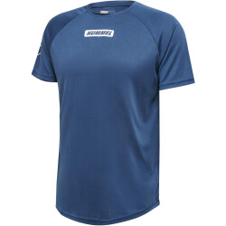 hummel hmlTE TOPAZ Mesh Fitnessshirt Herren insignia blue...