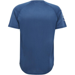 hummel hmlTE TOPAZ Mesh Fitnessshirt Herren insignia blue...