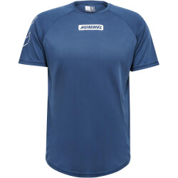 hummel hmlTE TOPAZ Mesh Fitnessshirt Herren insignia blue XXL