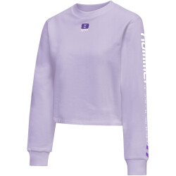 hummel hmlLGC LULA Cropped Sweatshirt Damen pastel lilac M