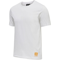 hummel hmlLGC LEON T-Shirt white/dark cheddar L