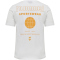 hummel hmlLGC LEON T-Shirt white/dark cheddar L