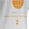 hummel hmlLGC LEON T-Shirt white/dark cheddar L