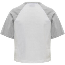 hummel hmlLGC NAYA Cropped T-Shirt Damen light grey...
