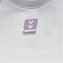 hummel hmlLGC NAYA Cropped T-Shirt Damen light grey melange S