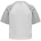 hummel hmlLGC NAYA Cropped T-Shirt Damen light grey melange S