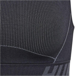 hummel hmlTE CHRISTEL Seamless Sport-Top Damen black/asphalt melange M