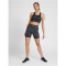 hummel hmlTE CHRISTEL Seamless Sport-Top Damen black/asphalt melange M