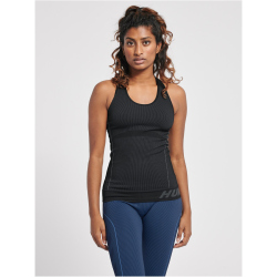 hummel hmlTE CHRISTEL Seamless Tanktop Damen black/asphalt melange L