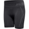 hummel hmlTE CHRISTEL Seamless Shorts Damen black/asphalt melange XS