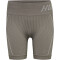hummel hmlTE CHRISTEL Seamless Shorts Damen chateau gray/driftwood melange L