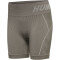 hummel hmlTE CHRISTEL Seamless Shorts Damen chateau gray/driftwood melange S