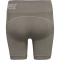 hummel hmlTE CHRISTEL Seamless Shorts Damen chateau gray/driftwood melange XS
