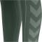 hummel hmlTE CHRISTEL Seamless Mid Waist Tights Damen lily pad/laurel wreath melange XS