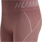 hummel hmlTE CHRISTEL Seamless Mid Waist Tights Damen withered rose/rose tan melange L