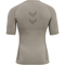 hummel hmlTE MIKE Seamless Mesh Funktionsshirt Herren chateau gray/driftwood melange L