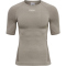 hummel hmlTE MIKE Seamless Mesh Funktionsshirt Herren chateau gray/driftwood melange L