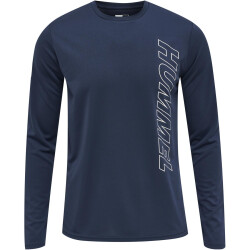 hummel hmlTE TOPAZ langarm Trainingsshirt Herren insignia blue XXL