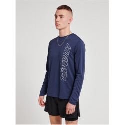 hummel hmlTE TOPAZ langarm Trainingsshirt Herren insignia blue XXL