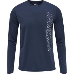 hummel hmlTE TOPAZ langarm Trainingsshirt Herren insignia blue S